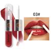 Espejo de Maquillaje Transfronterizo Brillo de Agua Labial Doble Cara Hidratante y Fácil de Aplicar Labial y Rubor de Doble Uso Brillo de Labios
