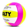 Golty Gvm-1032 No. 5 Balones de Voleibol Oficiales de PVC de Alta Calidad, Estables en Vuelo, Cosidos a Máquina para Entrenamiento