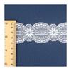 3 cm ondulado laço branco elástico laço requintado lingerie acessórios de renda fábrica em estoque