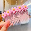 Internet Celebridade Novo Quebra de Cabelo Artefato Pente de Cabelo Franja da Menina Infantil Terminando Verão Hairpin Headwear Pente Acessórios de Cabelo para Meninas