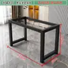 Soportes para patas de mesa, estructura metálica para mesa, hierro forjado, hecho a medida, soldado, pintado, patas para mesa de comedor, patas para escritorio de oficina, patas para mesa de centro y barra de bar de hierro forjado