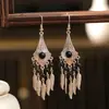 Pendientes Versátiles de Alta Gama para Mujer, Accesorios Artísticos Vintage para Orejas, Pendientes Bohemios de Múltiples Capas, Suministro al por Mayor