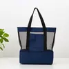 Bolsa de almuerzo portátil, bolsa térmica para el trabajo y la escuela, organizador de lonchera de gran capacidad, bolsa refrigeradora de picnic de tela Oxford, bolsa de almuerzo