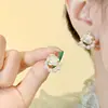 Presilhas de Orelha Estilo Coreano Sem Furo, Brincos com Design Estiloso para Mulheres, Presilhas de Osso da Orelha com Borboleta e Pérola de Franja Longa, Alto Padrão