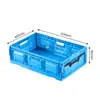 Caja de Logística Plegable Cesta de Rotación Caja de Rotación de Plástico Gruesa Multifuncional Caja de Transporte para Piezas de Automóvil