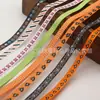 Cinta de Halloween de 9 mm, Murciélago, Calavera, Cinta para Envoltura de Regalos, Moño DIY, Telaraña, Seda, 10 yardas/Rollo