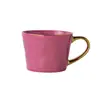 Caneca trompete Phnom Penh Logo Personalizado Luxo Leve Cerâmica de Alta Qualidade Esmaltada em Forno Caneca de Presente Processamento Personalizado