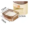 Caja de Almacenamiento para Granos para Uso Doméstico, Contenedor de Arroz Compartimentado Giratorio, a Prueba de Insectos, a Prueba de Humedad, Sellado, Almacenamiento Dividido para Arroz