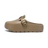 Sapatos Birkenstock para Mulheres Primavera 2025 Chinelos Fechados Sola Grossa Impermeáveis Resistentes a Odores Leves para Exterior Sapatos Birkenstock Confortáveis Meio-Chinelos