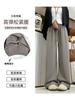 Pantalones de Arroz Glutinoso Maillard para Mujer Primavera y Otoño 2025 Nuevo Estilo Estilo Perezoso Holgado Casual Pequeño Suave Glutinoso Tejido de Punto Pantalones de Pierna Ancha