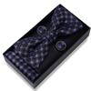 En stock Corbata de Moño Rayada Caja de Regalo para Hombre Empaque Novio MC Anfitrión Vestido de Moño Accesorios de Boda