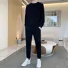Conjunto de Sudadera para Hombre, Conjunto Casual, Moda Versátil Transpirable para Primavera y Otoño, Deportivo, Moderno