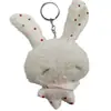 Pelúcia de Coelhinho Anjo Calmante Pingente Japonês Fofo Mini Cura Adorável Ornamento de Bolsa Decoração Presente