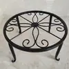 Fabricante Directo Wholesale Arte de Hierro Pastoral Creativo Pequeño Soporte para Flores Sala de Estar Balcón Interior de Pie Macetero Soporte para Flores Rábano Verde