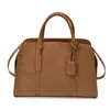 Bolso de Mano Escarchado Retro Otoño e Invierno Nuevo Bolso Tote Versátil de Moda de Gran Capacidad Bolso Cruzado de Hombro Único para Viajes