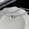 Colar de pérolas multicamadas de design de luxo leve de alta qualidade da Coreia do Sul 2023 novo colar de corrente clavicular colar de temperamento joias para mulheres