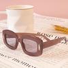 Lentes de Sol para Mujer Hombre, Lentes de Sol Polarizados de Moda Redondos Pequeños Clásicos para Mujer Hombre UV400