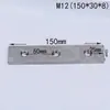 Porcas retangulares de aço inoxidável 304, porcas multi-furo, acessórios para perfil de alumínio, porcas não padronizadas M6, M4, M8