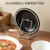 Suporte de Tampa de Panela de Aço Inoxidável 304 Suporte de Bancada Artefato de Armazenamento Tábua de Corte Tábua de Corte para Cozinha Armazenamento Espátula Drenagem