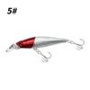 Luya Bait Suspenso Bronzeamento Laser Biônico Isca Far-cast Mino Bait 8,5 cm Luya Isca Dura de Plástico Falso Equipamento de Pesca