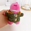 [Solo para Ropa] Conjunto de Ropa de Bebé Estilo Wang Sulong Liso Dragón Bollo Chaqueta y Falda Reemplazo
