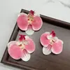 Grampo de flor de Phalaenopsis tiara de flor materiais florais DIY acessórios de cabelo acessórios de casamento flores artificiais flor lembrança buquê