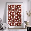 Pintura Decorativa Moderna de Luxo Leve para Entrada de Sala de Estar Laranja Linha Abstrata Pintura de Parede de Fundo de Sofá Arte Mural de Restaurante