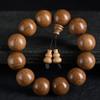 Pulsera de Cuentas Budistas de Seis Capas de Madera Vieja, Tallado en Madera de Dragón, Pulsera de Textura de Seis Capas, Hilo de Cuentas para la Buena Suerte