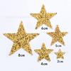 Vendas Diretas da Fábrica Cor Doce Estrela de Cinco Pontas Resina Strass Padrão Diamante Quente DIY Acessórios de Vestuário Adesivo Diamante Decoração