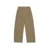 Yidao Roupas Vintage 2026 Outono Novo Retro Japonês Simples Cor Sólida Solto Reto Casual Versátil Roupa de Trabalho Calças