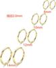 Pendientes de Acero Inoxidable Más Vendidos de Amazon, Aretes de Botón, Anillos para Nariz, Joyería para Orejas de Titanio, Accesorios Personalizados para Piercings