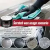 Cera universal KineShineX para reparación de rayones para todos los colores de autos, reparación profunda de la pintura del auto, pasta pulidora para rayones