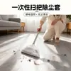 Cubierta Desechable para Escoba, Cubierta de Polvo para Limpiar Pelo de Piso, Polvo, Ranuras, Absorción de Escombros, Cubierta Perezosa para Escoba