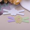 Estilo Ins Coreano Nuevo Dos Colores Estampado X Parche Acrílico DIY Pinza Lateral Imán de Refrigerador Agujero para Funda de Teléfono Zapatos