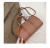 Bolso Boston Retro de Mano Bolso Cruzado de Cuero Granulado para Mujer 2025 Nuevo Bolso Almohada de Color Contrastante de Nicho de Gama Alta