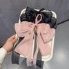 Super Fairy Bow Ribbon Clip Clipe de Rabo de Cavalo de Cabelo Feminino Meia Gravata Mostrando o Rosto Pequeno Cabelo Tubarão Clipe Fofo Headwear