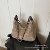Bolso Pequeño de Cadena a Cuadros de Moda para Mujer Este Año 2026 Nuevo Bolso Tote Cruzado de Hombro Único de Venta Caliente Transfronteriza