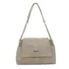 Bolso bandolera vintage de moda para mujer, con cadena que combina con todo, estilo 2024, sencillo y de gran capacidad.
