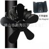 Ventilador de chimenea con pinza, montado en la pared, no magnético, de potencia térmica, protección ambiental, venta directa de fábrica