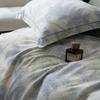 Conjunto de Quatro Peças de Algodão Escovado Estilo Pastoral de Outono e Inverno Estampado Moda Amigável à Pele Quente Capa de Edredom Lençóis e Cama de Algodão Puro