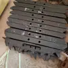 Acessórios para Motoenxada Rotativa, Acessórios para Máquina de Lavoura Profunda, Lâmina Curva para Lavoura Profunda, Placa Quadrada Pequena de Conexão, Placa de Proteção de Lâmina para Lavoura Profunda