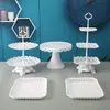 Soporte para exhibir postres, bandeja y piezas decorativas para mostrar pasteles, frutas y bocadillos; decoraciones de boda; exhibidor de sala de estar; bandeja de frutas personalizada