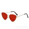 Óculos de Sol Moda Europeia e Americana Olho de Gato Masculino Novo Metal Cruzamento Retro Óculos de Sol Festa Viagem Moda Óculos Versáteis