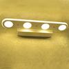 Luminária de parede LED de alta qualidade espelhada, moderna, simples, em acrílico, para banheiro, lâmpada de parede, lâmpada de maquiagem, lâmpada de parede da moda