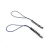 Corda trançada de fio de ouro requintada moda corda de celular cabeça de metal sininho corda acessórios de hardware corda para pendurar atacado