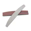 Lima de uñas esmerilada del fabricante, Tira pulidora de doble cara, Lima de uñas, Tira pulidora morada con forma de corazón, Tira pulidora para herramientas de manicura