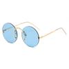 Gafas de Sol Estilo Punk Jamie 3529 Gafas Transfronterizas de Exportación Moda Europea y Americana Modernas Gafas de Sol Redondas sin Montura