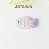 Accesorios de Resina de Pez con Gradiente de Purpurina Fina para DIY: Pinzas para el Cabello, Adornos para el Cabello, Fundas de Teléfono, Imanes para Refrigerador, Hebillas de Zapatos, Accesorios de Papelería