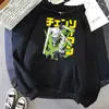 Sudadera con capucha impresa de periféricos de la película Chainsaw Man Sudadera unisex Estilo Hip-Hop callejero Conjunto Harajuku