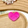 Dulces Accesorios de Peluche en Forma de Corazón DIY Materiales para Accesorios de Cabello Hechos a Mano para Niños Decoración de Ropa, Zapatos y Sombreros Accesorios de Decoración Venta al por Mayor